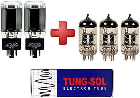 Tung-Sol Tube Upgrade Kit For Fender Hot Rod Deville & Hot Rod Deluxe Amps 6L6GCSTR 12AX7 in Saudi Arabia