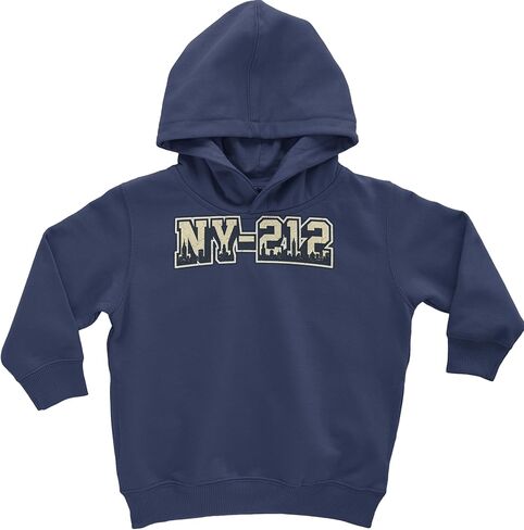 New York City 212 Area Code Skyline Toddler-Sized Hoodie, Soft Fleece, Adorable in Saudi Arabia