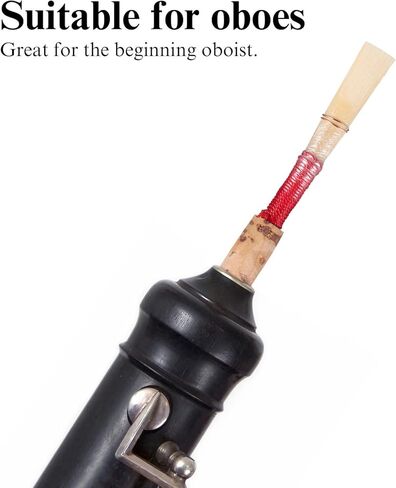 Cabilock 2pcs Professional Oboe Reeds Instrument Reeds Replacing for Woodwind Oboe Accessories Suitable for Beginner and Advanced Players Random Color in Saudi Arabia
