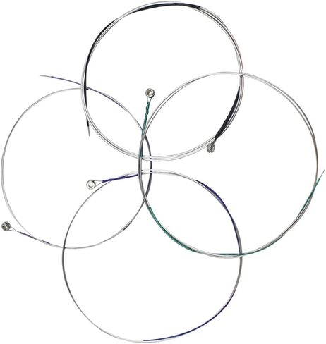 Totority 4pcs Metal Strings Replacement for Beginners and Professionals Nickel-chrome Wound Strings with Balanced Tone Sound and Comfortable Play for Violas in Saudi Arabia