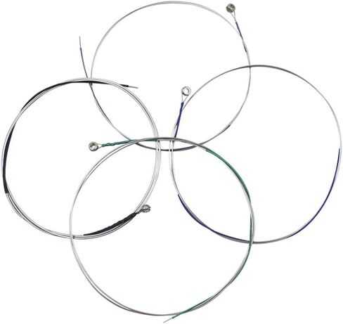 Totority 4pcs Metal Strings Replacement for Beginners and Professionals Nickel-chrome Wound Strings with Balanced Tone Sound and Comfortable Play for Violas in Saudi Arabia