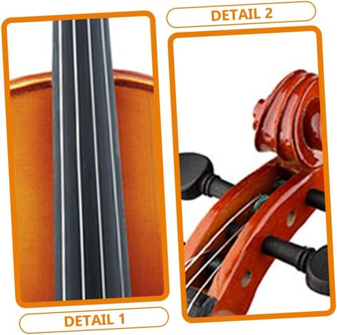Totority 4pcs Metal Strings Replacement for Beginners and Professionals Nickel-chrome Wound Strings with Balanced Tone Sound and Comfortable Play for Violas in Saudi Arabia