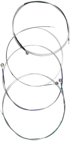 Totority 4pcs Metal Strings Replacement for Beginners and Professionals Nickel-chrome Wound Strings with Balanced Tone Sound and Comfortable Play for Violas in Saudi Arabia