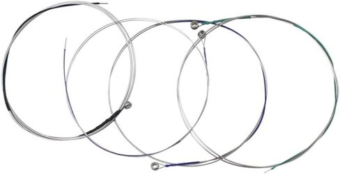 Totority 4pcs Metal Strings Replacement for Beginners and Professionals Nickel-chrome Wound Strings with Balanced Tone Sound and Comfortable Play for Violas in Saudi Arabia