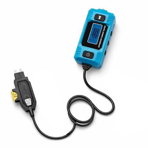 Automotive Electrical Tester for Circuit Diagnostics, 20A 48V Current Tester, Car Relay Fuse Checker with Backlit Screen and Work Light, Fuse and Relay Circuit Checker in Saudi Arabia