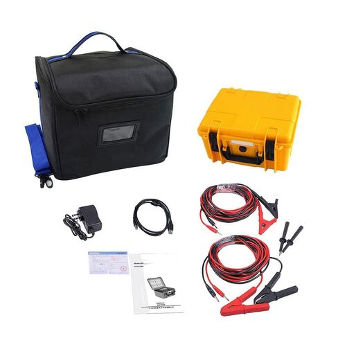 Intelligent Equipotential Connection Reistance Tester DC Resistance Tester Equipotential Bonding Resistance Meter with Resistance Range 0.0001Ω～30.0kΩ Test Current 4A MAX Data Storage Function in Saudi Arabia