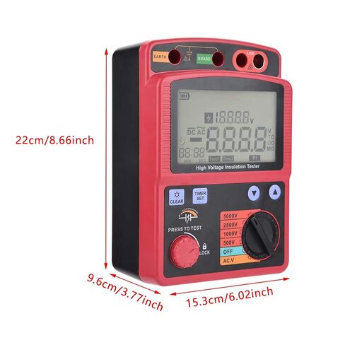 Kikumi GM3125 Digital Insulation Multimeter Tester 5KV 0.0MΩ-1000GΩ in Kuwait