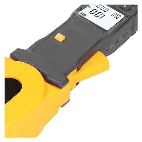 Digital Ground Resistance Meter, LCD Clamp Tester for Earth Resistance, 0.001Ω Precision for Telecommunications and Electrical Applications, Reliable Current Meter in Saudi Arabia