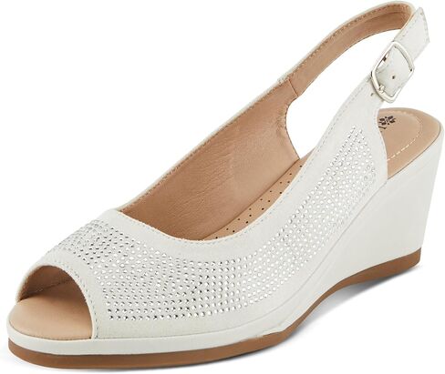 باتريزيا للسيدات adriella slingback wedge sandal in Saudi Arabia