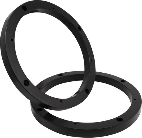 2PCS Speaker Spacer,4 Inch ABS Ring Spacer Speaker Grill Subwoofer Adapter,0.4" Depth for Auto Car/Car Enthusiasts in Kuwait