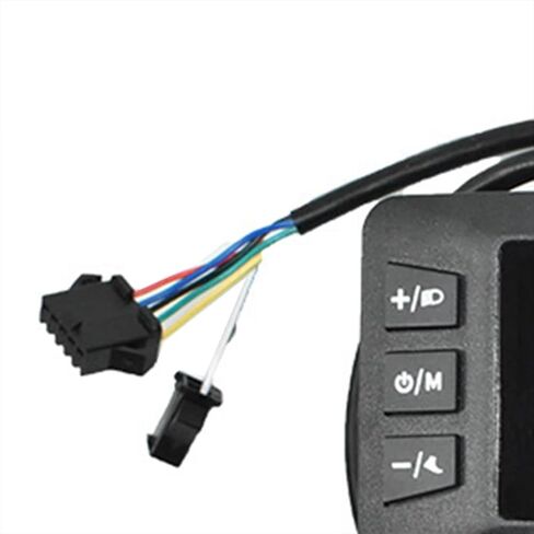 دراجة كهربائية عرض JN G518 شاشة LCD ذكية لوحة عدادات للدراجة الكهربائية مع موصل SM 24-72 فولت شاشة LCD ملونة ذكية لوحة عدادات Ebike سكوتر الملحقات in Kuwait