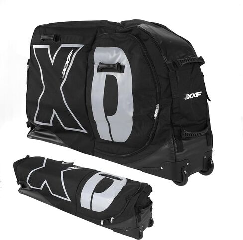 Road Bike Travel Case With Wheels for 26/27.5/29in MTB & 700C Road Oversized Capacity Bikes Box Waterproof Bicycles Pro Transport Bikes Cover Wheel Protection Tubes & Zippers in Saudi Arabia