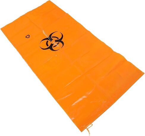 2 Pcs Dog Body Bag Pet Corpse Bag Animal Cadaver Bag Leakproof PE Abrasion Long Lasting Safe with Ample Interior Space for Secure Transportation Storage in Saudi Arabia