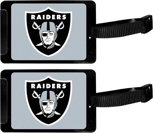 بطاقة الأمتعة Siskiyou NFL Las Vegas Raiders، قطعتان، أسود in Saudi Arabia
