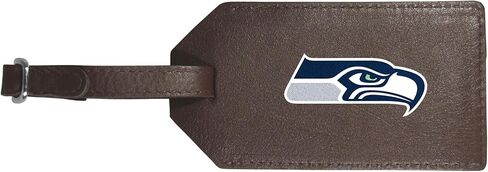 Siskiyou Seattle Seahawks Leather Luggage Strap, One Size, Team Colors in Saudi Arabia