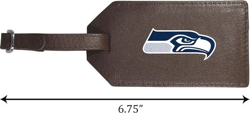 Siskiyou Seattle Seahawks Leather Luggage Strap, One Size, Team Colors in Saudi Arabia