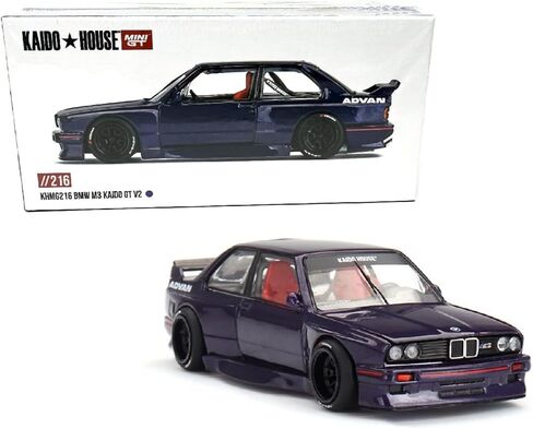 Diecast Model Car Compatible with Kaido House x Mini GT 1:64 BMW M3 (E30) Kaido GT V1 M Red Limited Edition KHMG162 in Kuwait