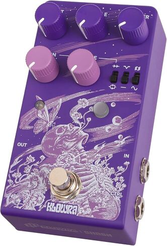 Gnash Dual-Channel Analog Distortion Guitar Effects Pedal, Series/Parallel High-Gain Drive with Wavefolder & Mid-Cut, True Bypass, Fully Analog Through-Hole Circuitry for Modern & Vintage Tones in Kuwait