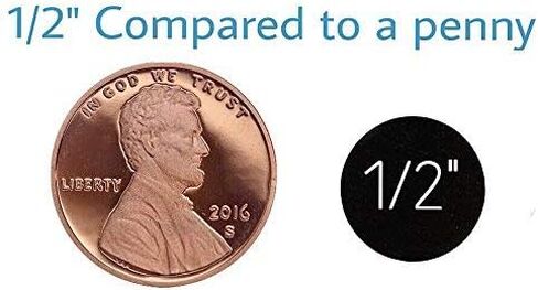 Sad Face Stickers Yellow Sad Face Labels 0.50 Inch 1,000 Total Adhesive Stickers in Kuwait