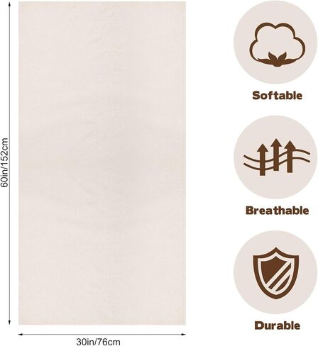 2 Pack Medical Sheepskin Pad, 30" x 60" Sheepette Synthetic Lambskin Bed and Furniture Pad - Medical Sheepskin Pelt Pads to Prevent Bedsores and Pressure Sores in Saudi Arabia