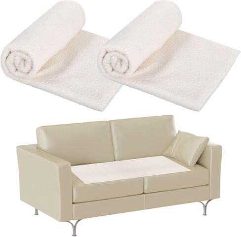 2 Pack Medical Sheepskin Pad, 30" x 60" Sheepette Synthetic Lambskin Bed and Furniture Pad - Medical Sheepskin Pelt Pads to Prevent Bedsores and Pressure Sores in Saudi Arabia