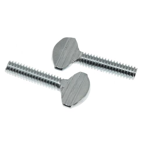 20 قطعة من براغي الإبهام من Maxmoral 1/4-20x1 من الفولاذ الكربوني بخيط تثبيت كامل بإطار يدوي لتثبيت لوحات الأثاث وأغطية المصابيح ومكونات الآلات الموسيقية والأجهزة الإلكترونية in Kuwait