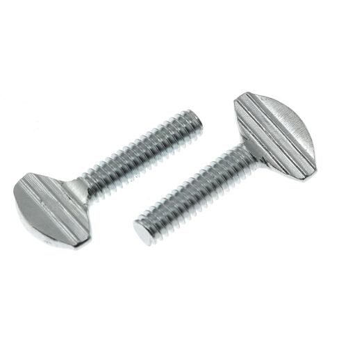 20 قطعة من براغي الإبهام من Maxmoral 1/4-20x1 من الفولاذ الكربوني بخيط تثبيت كامل بإطار يدوي لتثبيت لوحات الأثاث وأغطية المصابيح ومكونات الآلات الموسيقية والأجهزة الإلكترونية in Kuwait
