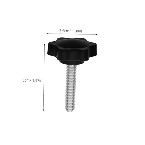 4 Sets Threaded Knob Replacement Kit with Bolt Ergonomic Design for Resistant for Improvement Projects in Saudi Arabia