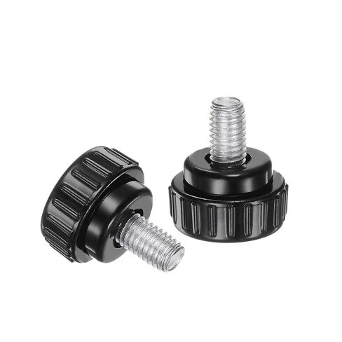 #US 8pcs Knurled Clamping Knobs M8 X 12mm Zinc Plated Carbon Steel Thread 30mm Head in Saudi Arabia
