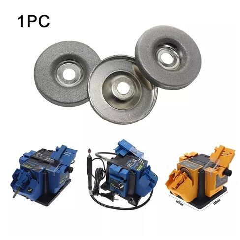 Diamond Grinding Wheel，Circle Disc for Electric Multifunctional Sharpener Grinder Accessories 180/360/600 Grit 1pcs(180) in Saudi Arabia