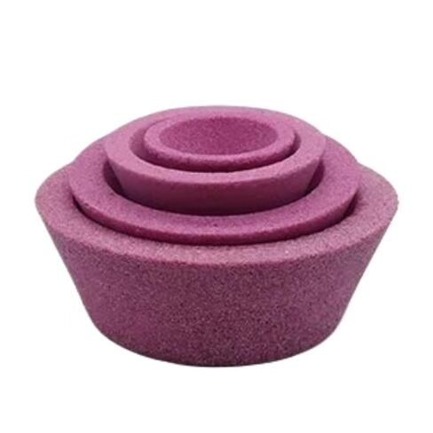 Bowl-Shaped Chromium Corundum (PA) Grinding Wheel, for Machine Dia50/100/125/150mm Ceramic Abrasive Disc 1pcs(75x32x20mm P120) in Kuwait