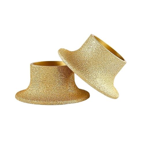 Stone Grinding Wheel, Edge Marble Granite Tile Trimming Brazied Diamond Angle Grinder Disc 1PCS(35mm) in Kuwait