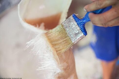 مستودع توريد الألياف الزجاجية قسط DCPD ISO مزيج راتنجات البوليستر مع 15cc مصلب MEKP - راتنجات تصفيح البحرية والسيارات لحصيرة الألياف الزجاجية، ثنائي المحور والقماش (نصف لتر) in Kuwait