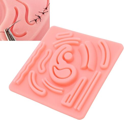 3D Laparoscopic Suture, Silicone Laparoscopic Suture Simulation Pad, for Nurse Doctor Student Teaching Suture Training in Saudi Arabia