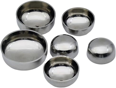 OD 19/25/32/38/45/51/57/63/76/89/102/108/114/133/159mm Welding End Cap SS304 Stainless Steel Pipe Fitting(38mm) in Kuwait