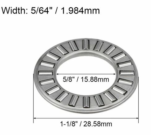 KOYO USA NTA1018 Needle Roller and Cage Thrust Assembly 5/8" x 1-1/8" x 5/64" in Saudi Arabia
