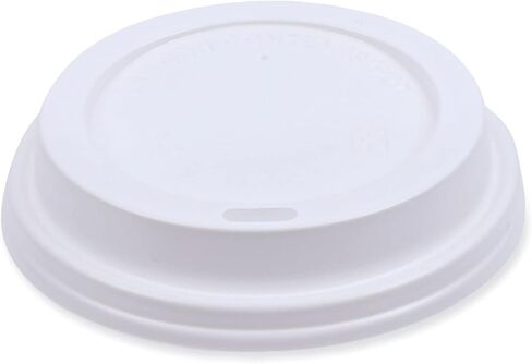 Boardwalk Deerfield Hot Cup Lids, Fits 10 Oz To 20 Oz Cups, White, Plastic, 50/pack, 20 Packs/carton in Saudi Arabia