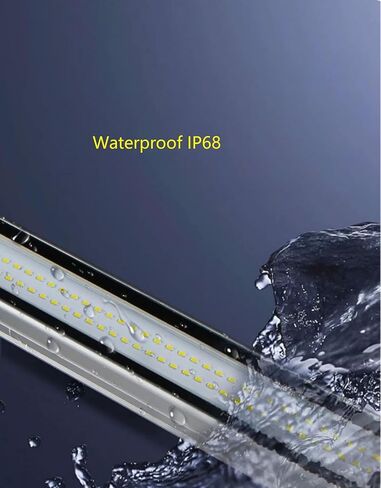 Industrial/Machine LED Tube Light, 20W 110-220V IP67 Explosion Proof Lamp CNC Machine Interner Lighting White Light (20) in Saudi Arabia