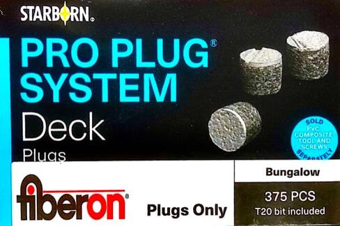 سدادات Starborn Industries Pro للتزيين من طابق واحد من الألياف - عدد 375 in Saudi Arabia