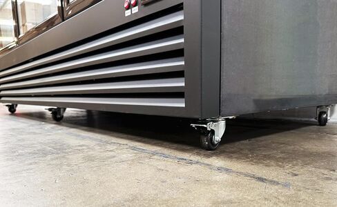 Commercial Refrigerator Glass 3-door Sliding Door NSF Merchandiser 78"Width X29"DX81"H Beverage Drink Cooler,Flower/Floral Refrigerator, ETL,NSF, Upright, Capacity 62 cuft,110V gsc-72 in Kuwait