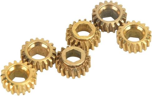 إكسسوارات تروس الجيتار، نسبة تروس 1:18 لضبط سلسلة الجيتار، 6 قطع أوتاد ضبط الجيتار الكلاسيكي، ترس رأس آلة ضبط الحديد مع فتحة سداسية داخلية 4 مم in Kuwait