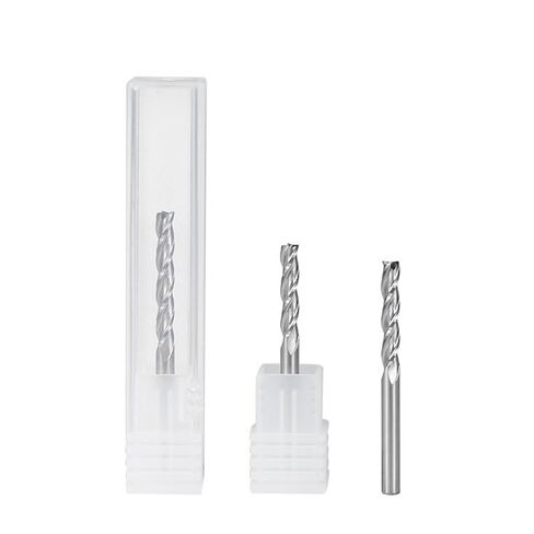 3 Flute Flat Milling Cutter 3.175x3.175mm Carbide End Mill Engraving Router Bit for Woodworking Tools(3.175x3.175x8x38) in Saudi Arabia