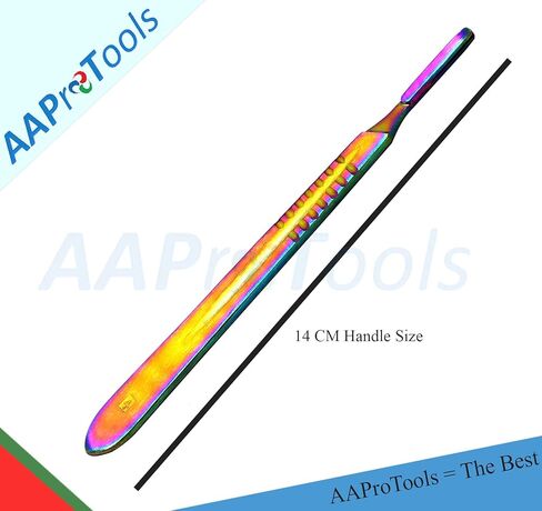 Multi Titanium Rainbow Scalpel Handle # 4 Instrument (Original Version) in Saudi Arabia