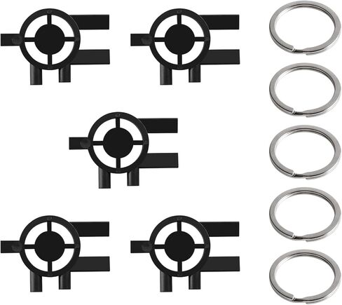 مفتاح موزع المناشف الورقية 3 في 1 متوافق مع موزعات المناشف الورقية سينتاس وسانيس والصابون وورق التواليت، 5 قطع استبدال مفتاح موزع المناشف الورقية لسينتاس وسانيس مع حلقة مفاتيح in Kuwait