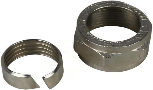 M8086 Air Compressor 90 Degree Elbow Fitting - for RapidAir Maxline Compressed airpipe system connection - Compressor elbow adaptor fitting - 175 PSI 3/4 Tubing x 1/2" Male NPT Silver Solid Brass in Saudi Arabia