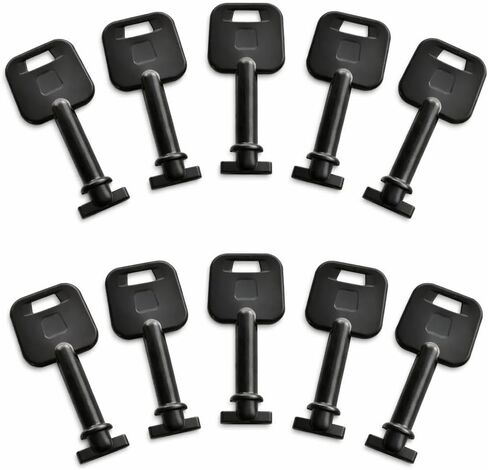 59002 Dispenser Key Replacement, 10-Pack, Compatible with for Mer-fin Paper Dispensers Models 1002MM, 1003MM, 51003, 51002, 51002MM, 1002 in Saudi Arabia