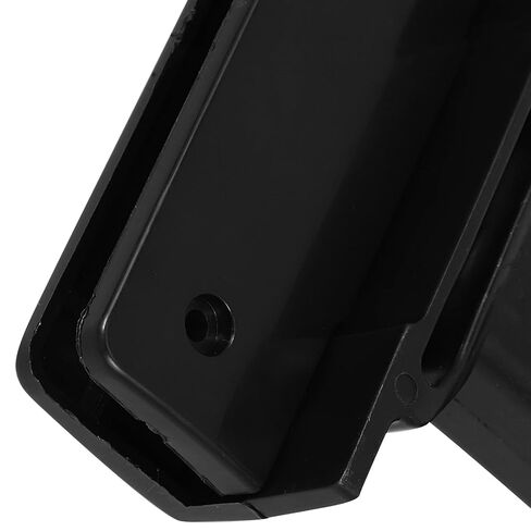 Bathroom Partition Support Foot Bracket Adjustable Thickened Black Plastic Toilet Partition Fitting Accessory for Public Restrooms Stall Parts in Saudi Arabia