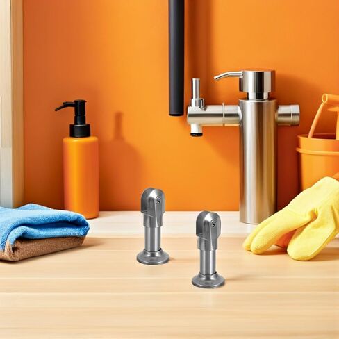 4pcs Stainless Steel Bathroom Partition Support Legs Screen Divider Bracket Furniture Partition Hardware for Public Restroom Stall in Saudi Arabia