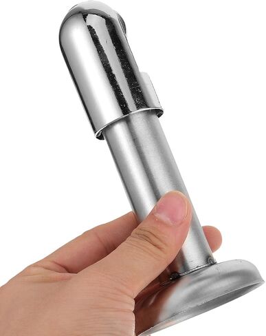 Sosoport 2 قطعة من الفولاذ المقاوم للصدأ قسم المرحاض يدعم الأرجل 6 سم دعامة تثبيت على الأرض لاستبدال القدم في الحمامات العامة in Saudi Arabia