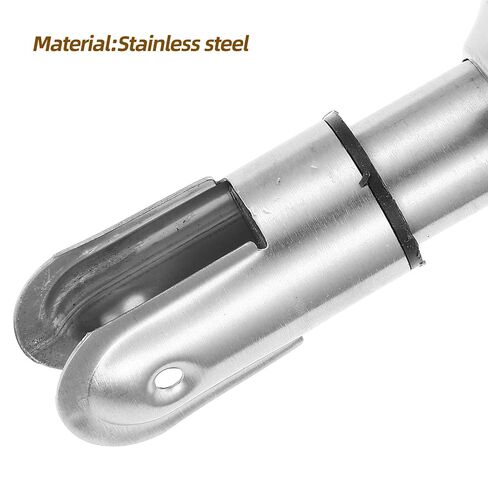 Luxshiny 4pcs 304 Stainless Steel Partition Support Feet Brackets 6cm Height Restroom Toilet Partition Fitting Hardware Public Bathroom Stall Accessories in Kuwait